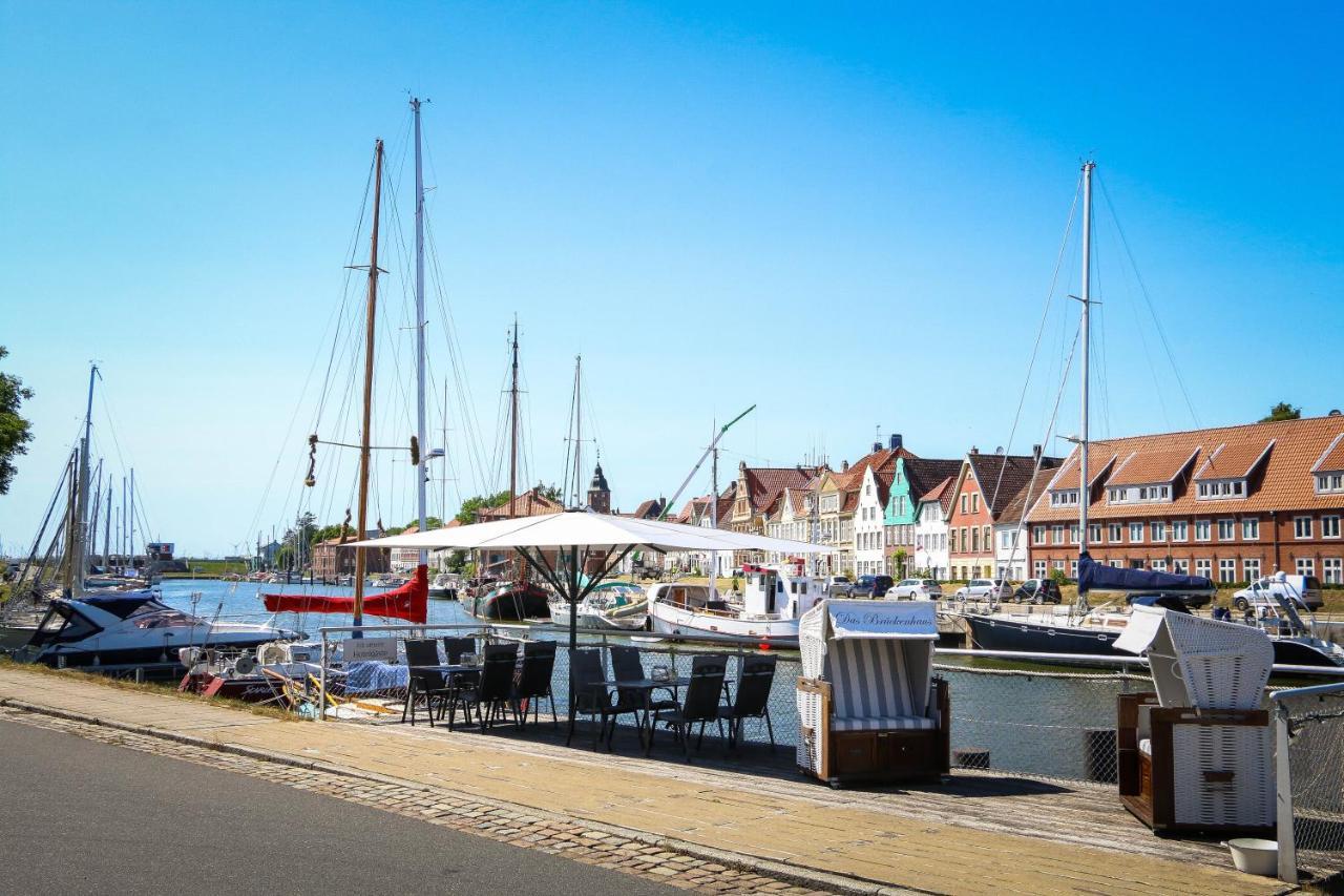 Hotel Das Brueckenhaus Glückstadt Bagian luar foto